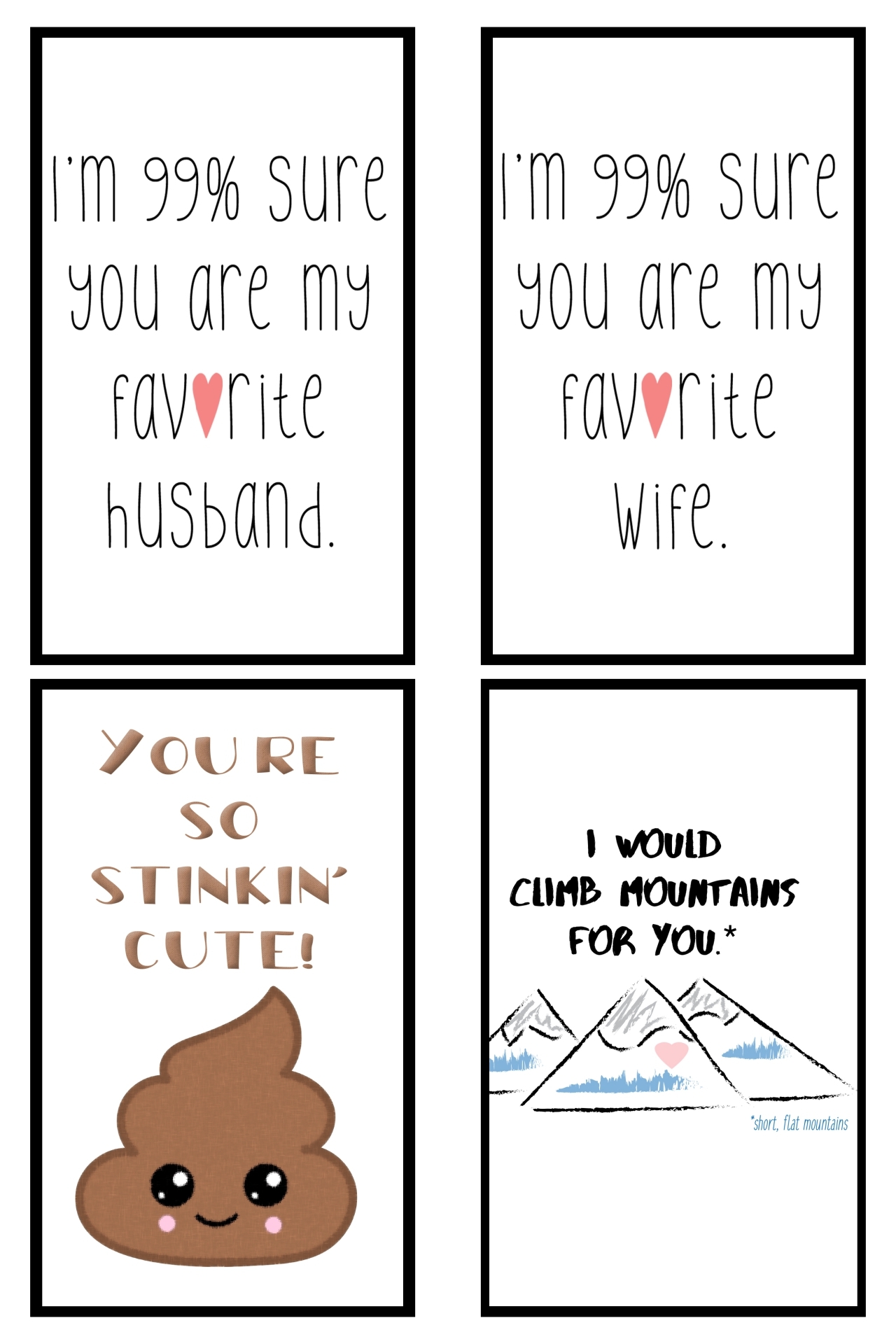Printable Valentines Cards Free Funny Free Templates Printable