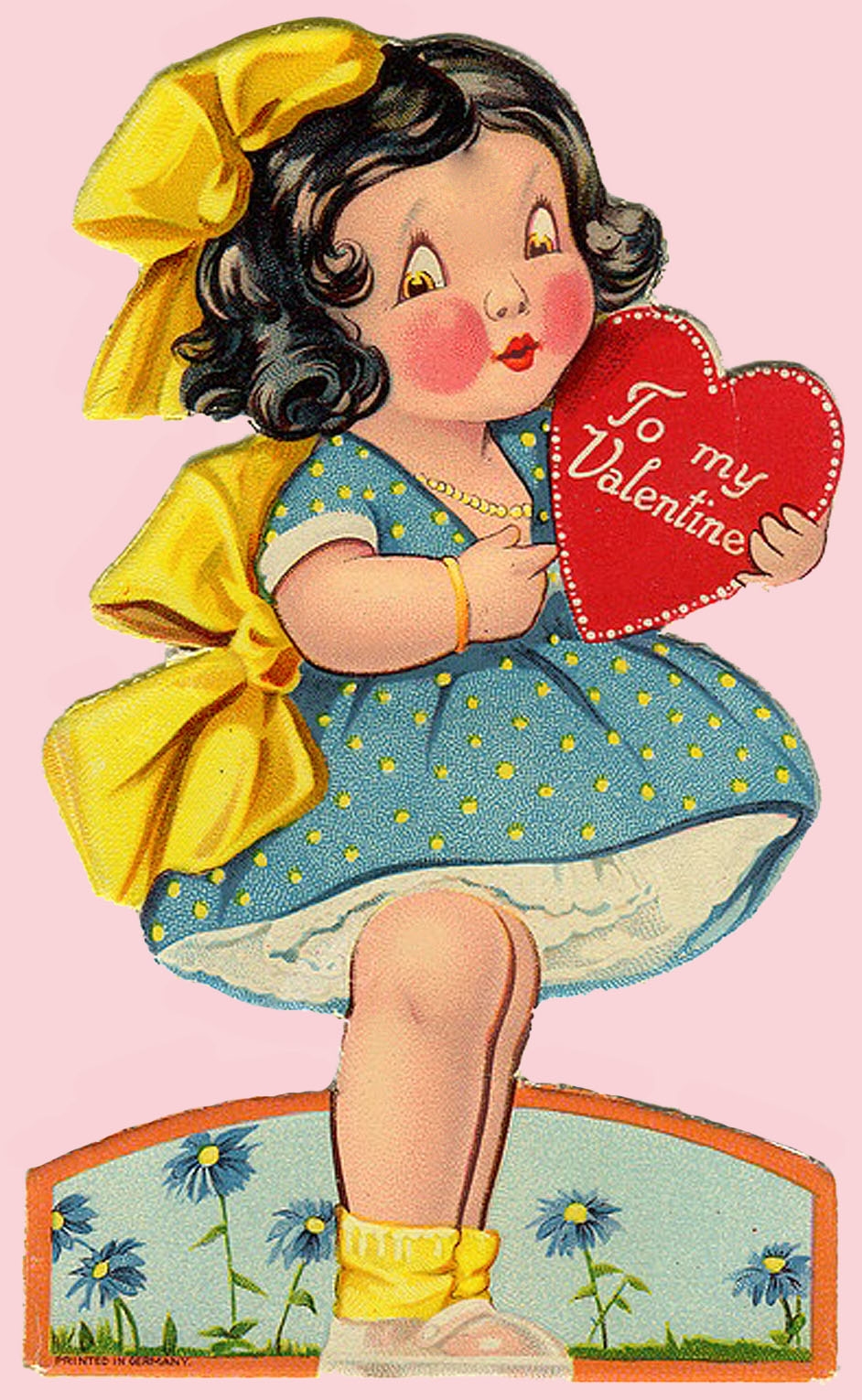 Printable Vintage Valentine Cards