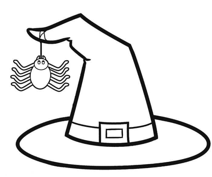 free printable witch hat template