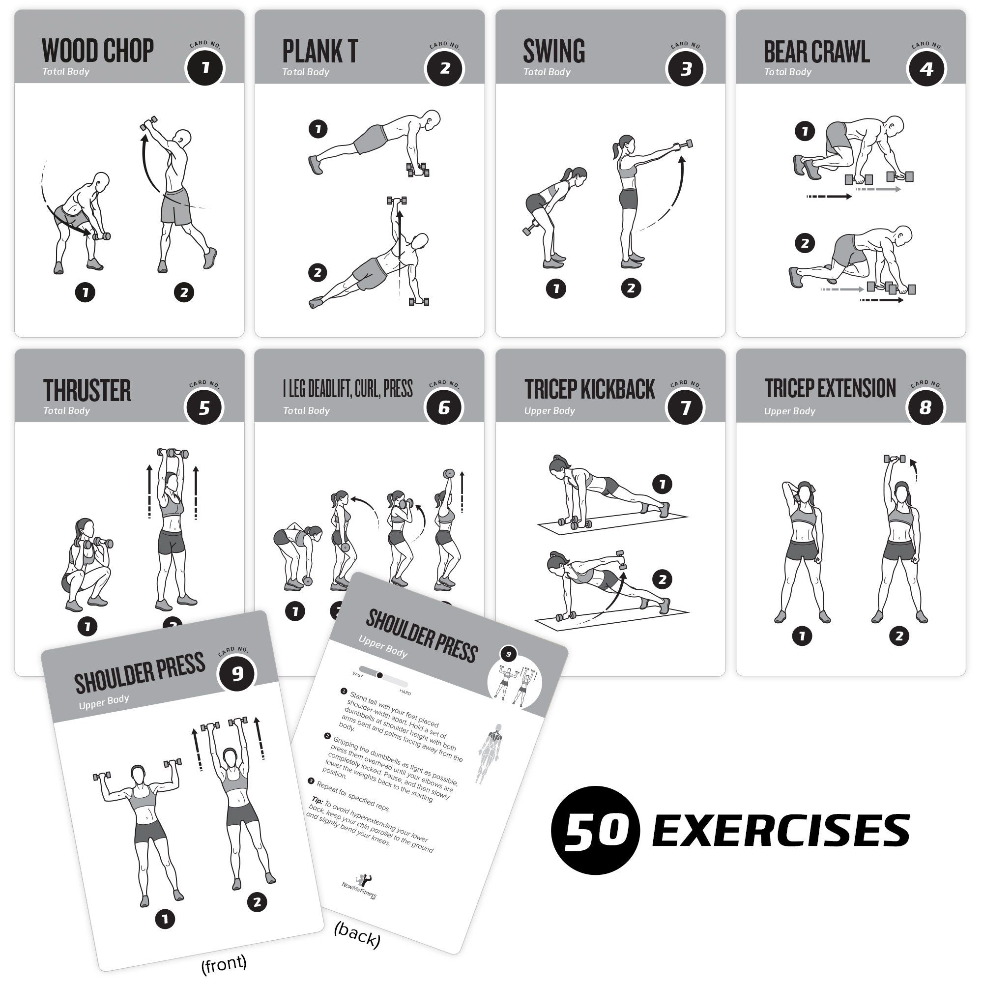 workout cards printable