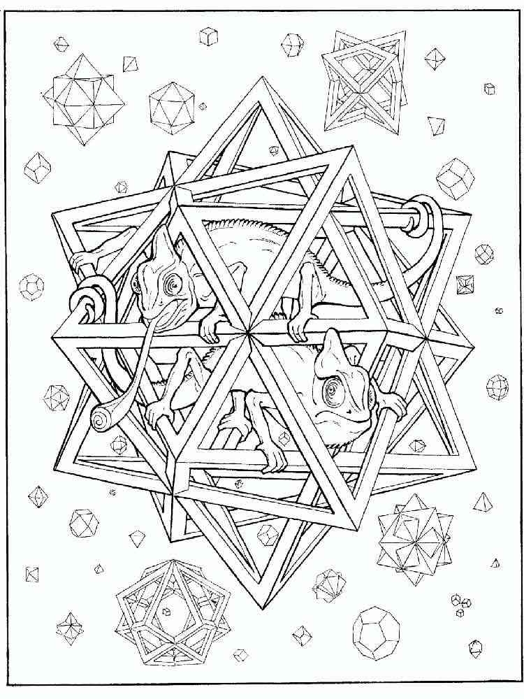 Psychedelic Coloring Pages For Adults