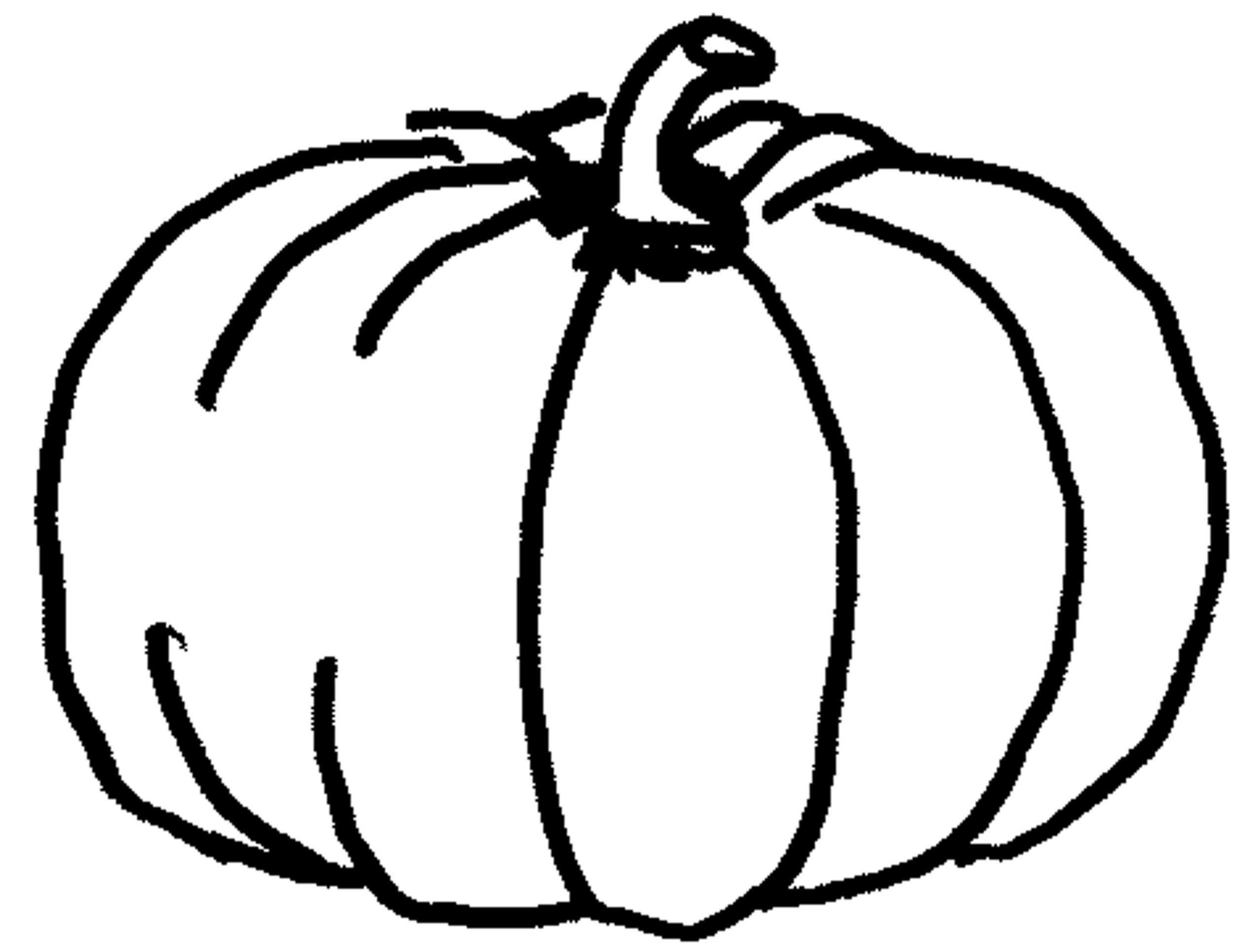 Pumpkin Coloring Pages For Preschool Coloring Home