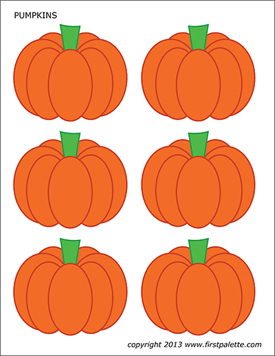 Pumpkins Free Printable Templates Coloring Pages FirstPalette