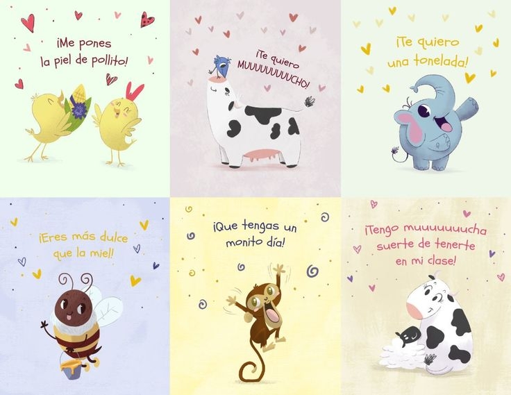 spanish valentines cards printable