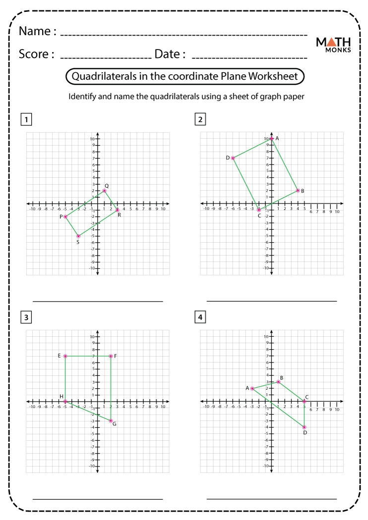coordinate plane worksheets pdf