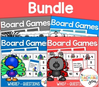 Question Board Games Growing Bundle By A Teachable Year TpT