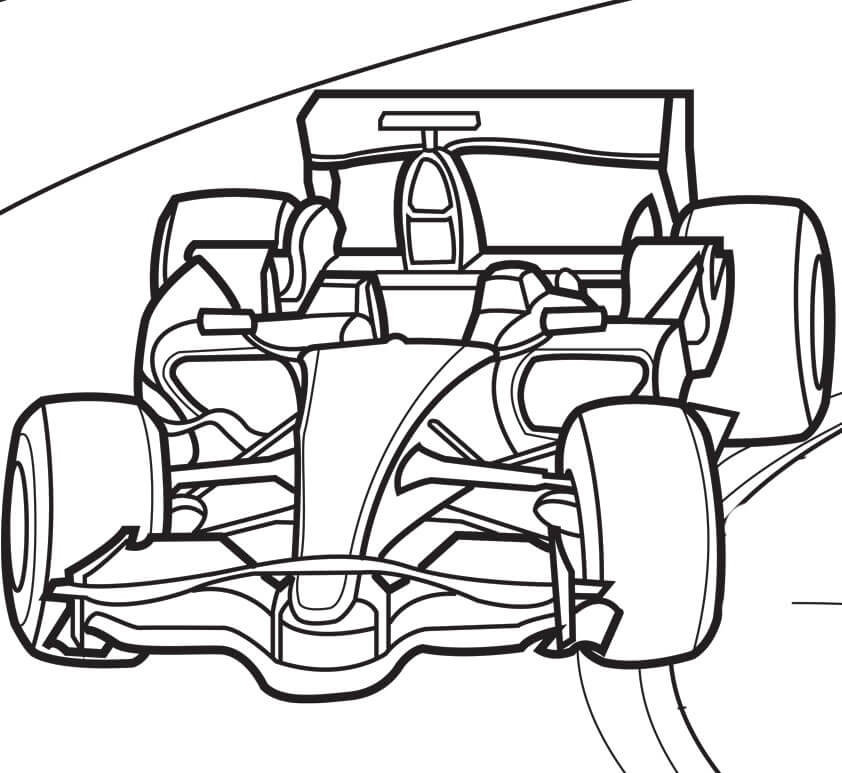 Race Car Coloring Pages Printable Coloring Pages FREE