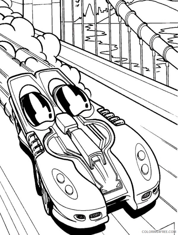 Race Car Coloring Pages Printable Coloring4free Coloring4Free
