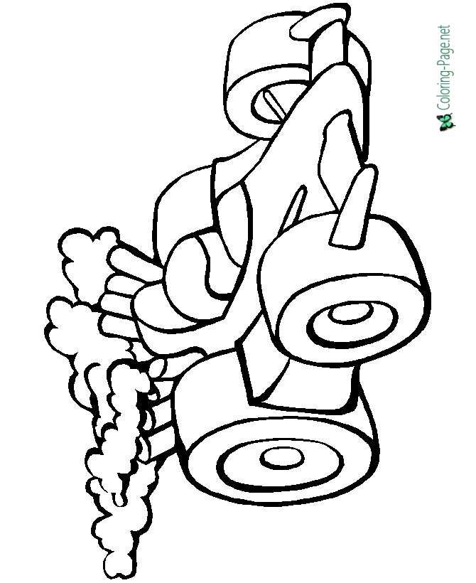 Racecar Coloring Pages