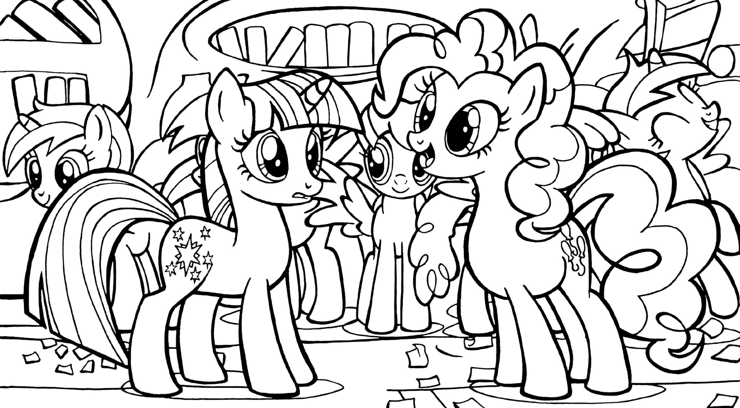 Rainbow Dash Color Page