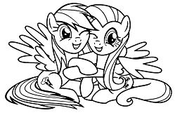 Rainbow Dash Coloring Pages Coloring Pages For Kids And Adults