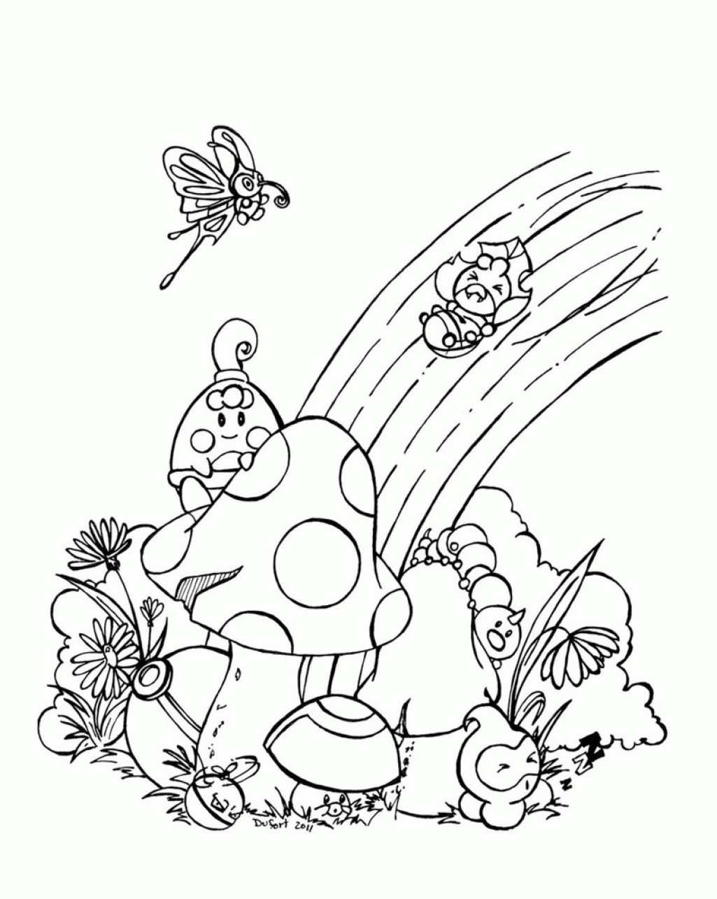 Rainbow Free Printable Coloring Pages Coloring Home