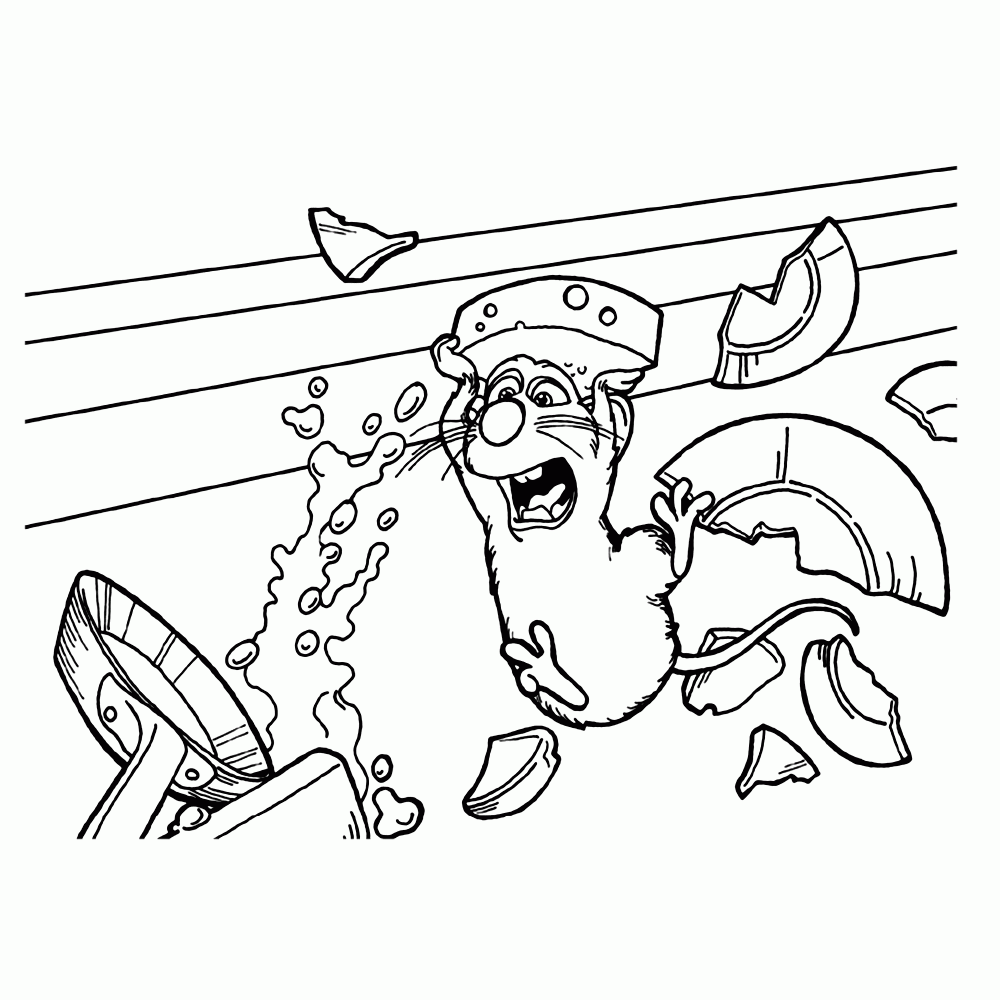 Ratatouille Coloring Pages