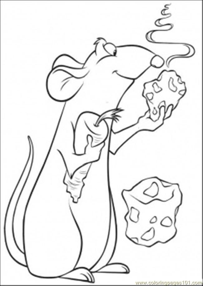 Ratatouille Coloring Pages Coloring Home