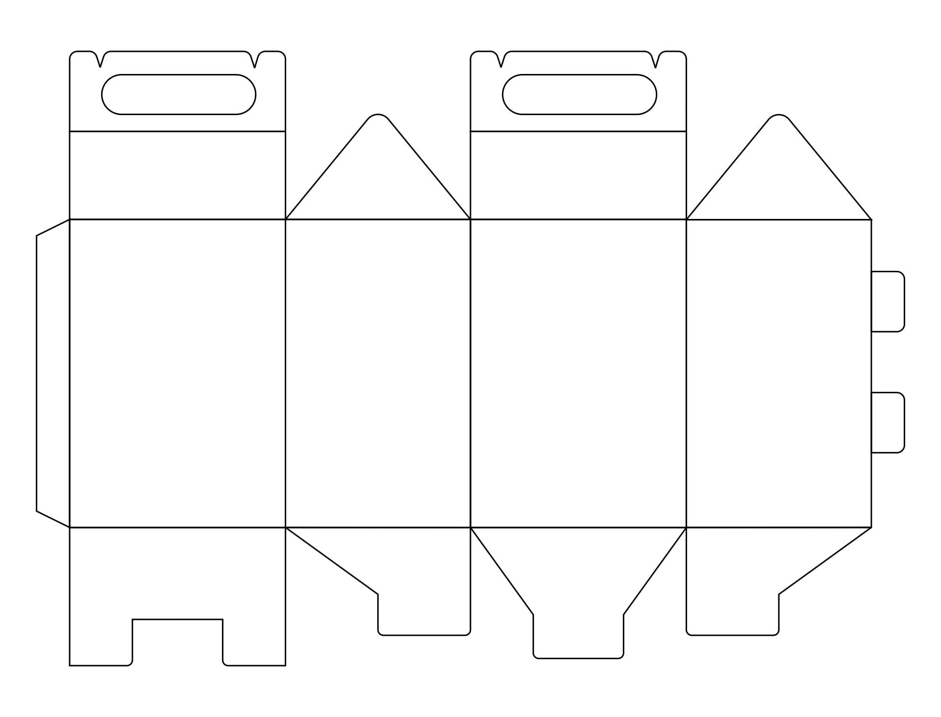 Rectangular Box Template Printable Free Printable