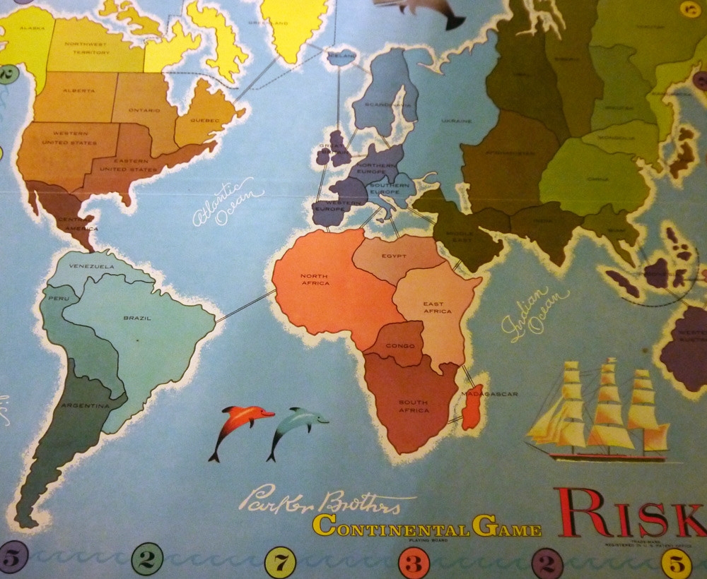 Risk Board Game Map Adams Printable Map