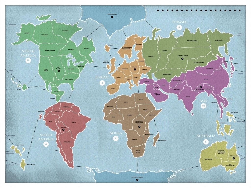 print board game map