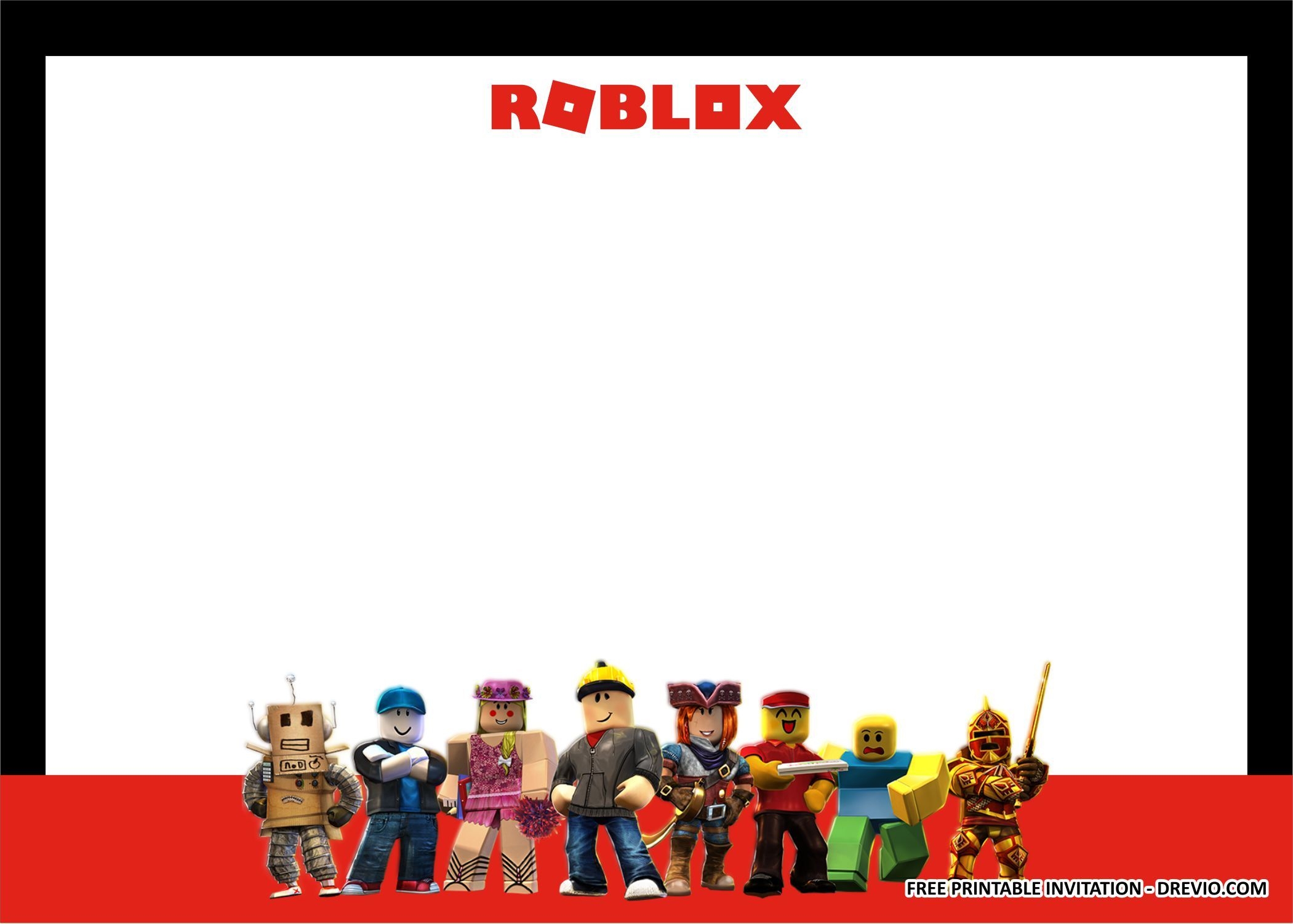 roblox card printable