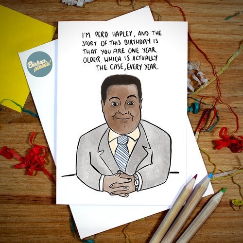 Ron Swanson Birthday Card Printable Parks And Recreation Etsy