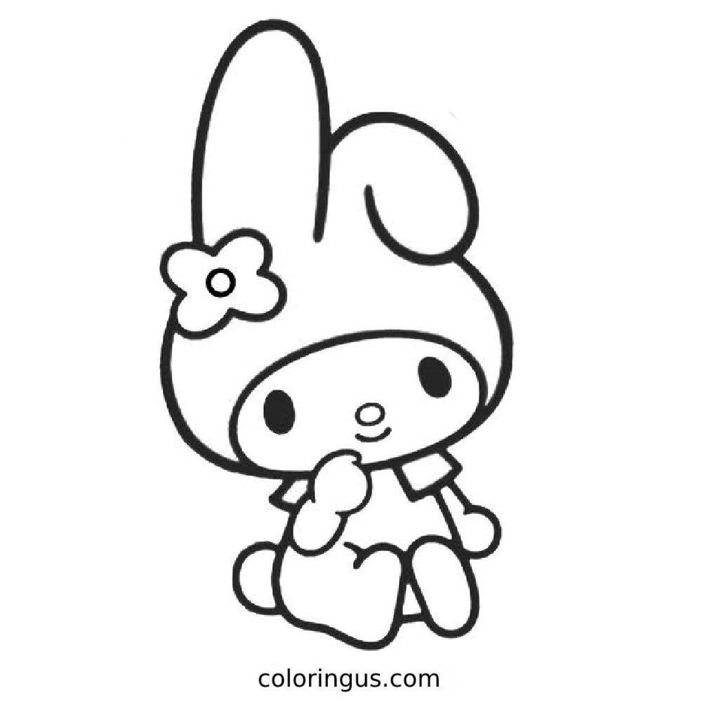 Sanrio Coloring Pages Free Printable PDF