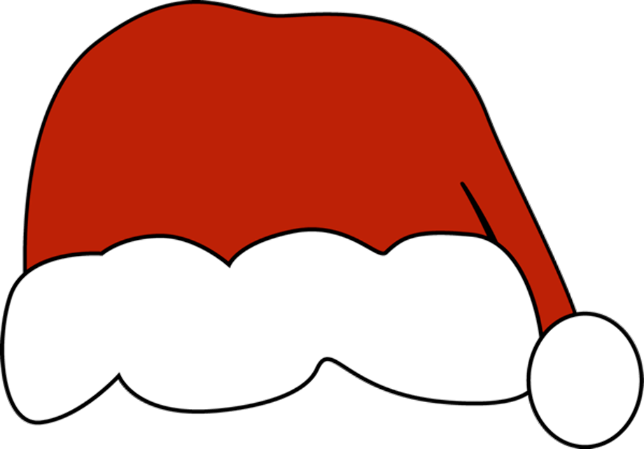 free printable santa hat template