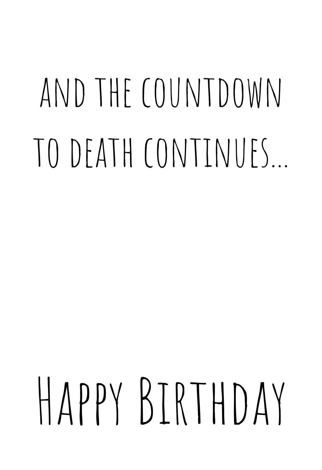 Sarcastic Printable Birthday Cards PRINTBIRTHDAY CARDS