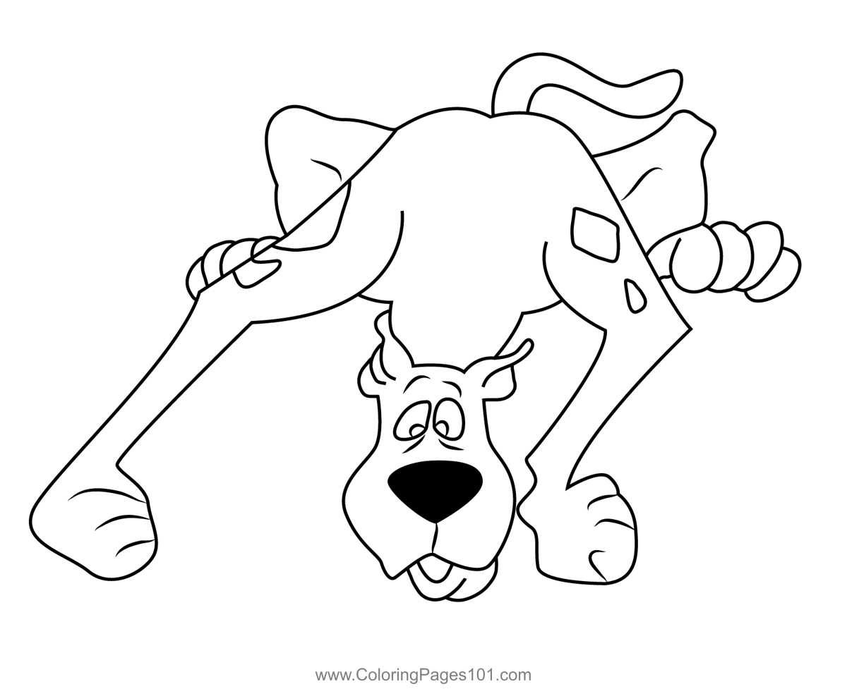 Coloring Pages Scooby Doo