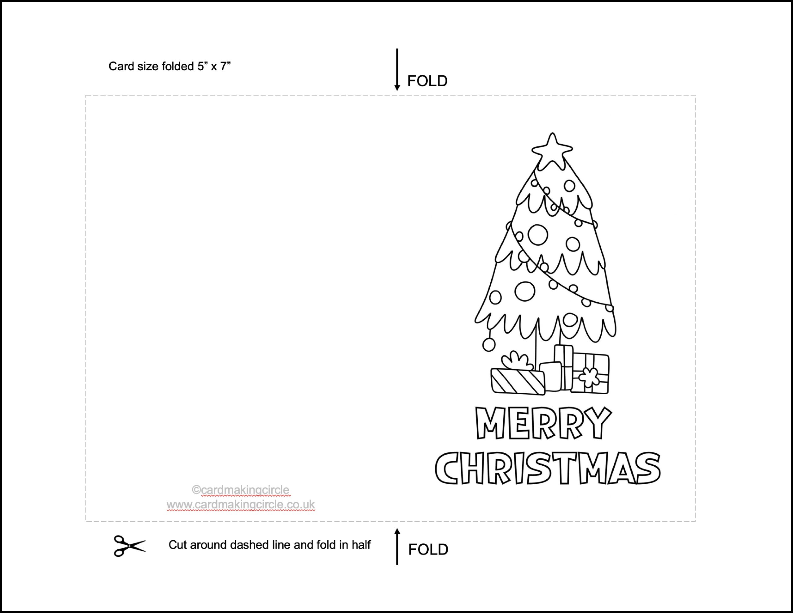 Small Printable Holiday Cards