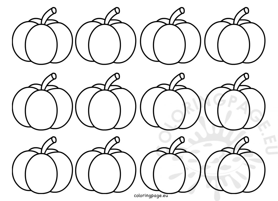 Small Pumpkin Template Free Printable Printable Templates