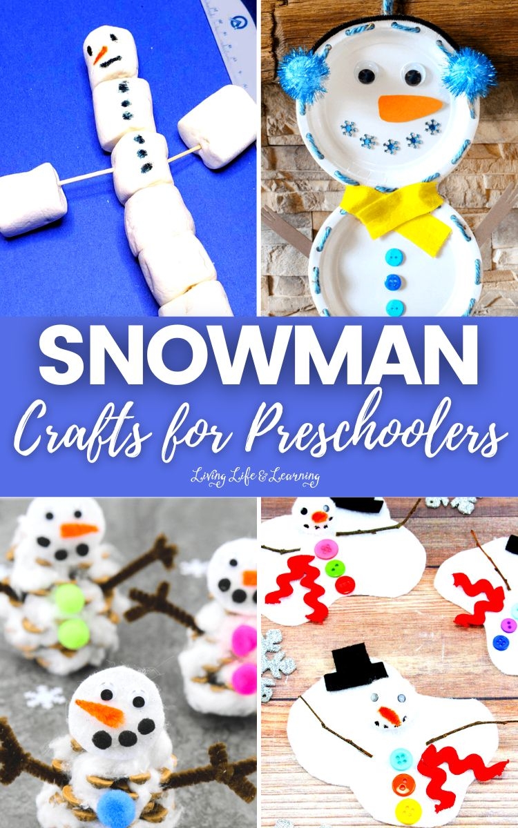 Snowman Crafts For Preschoolers