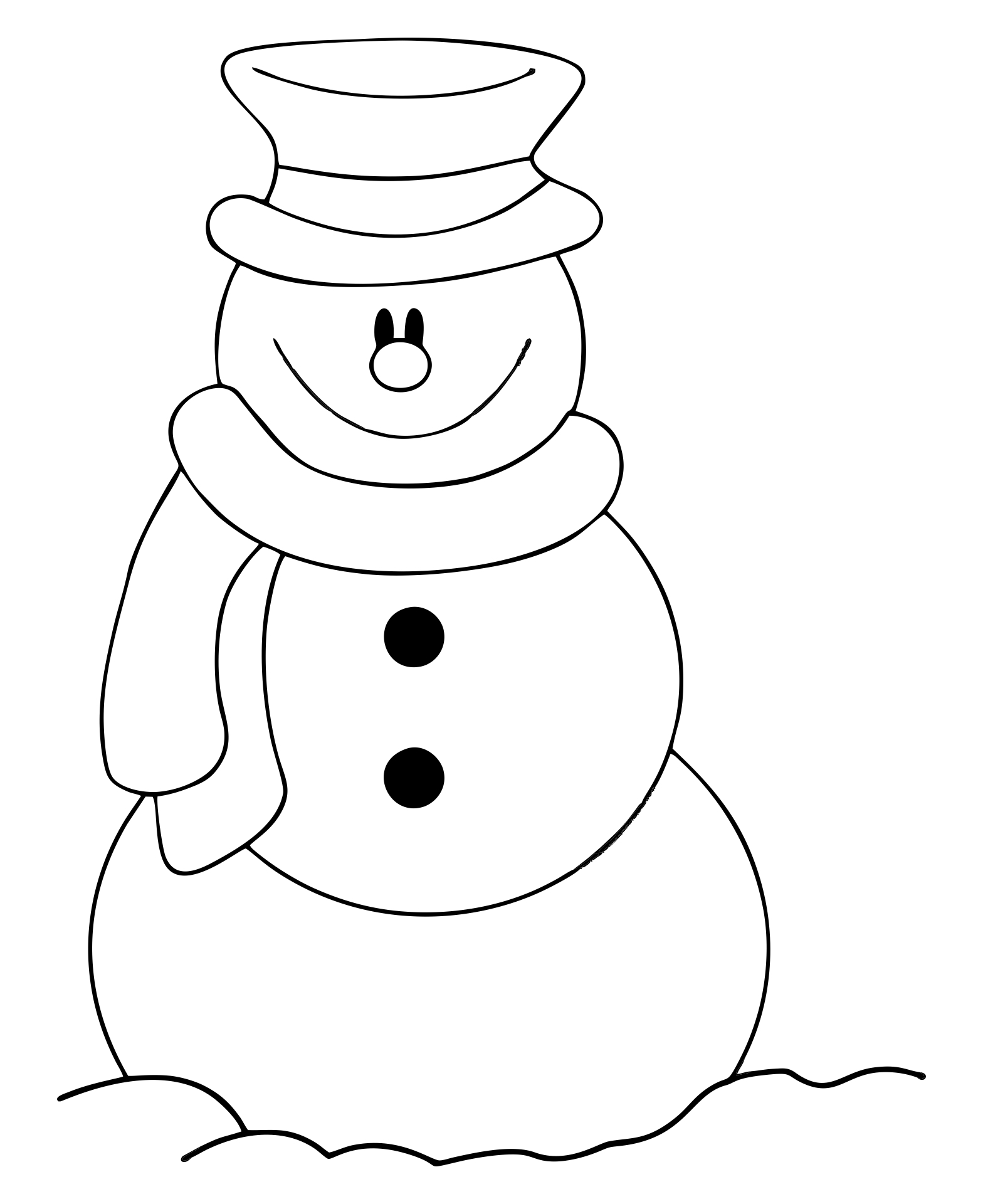 free snowman printables