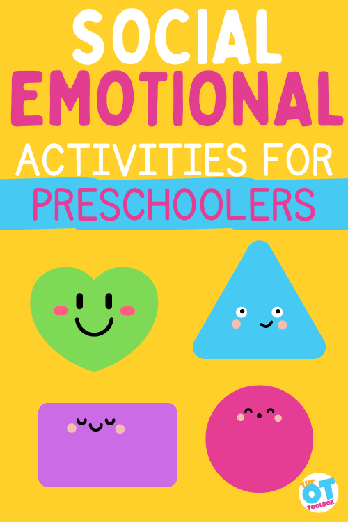 Social Emotional Activities For Preschoolers The OT Toolbox Social