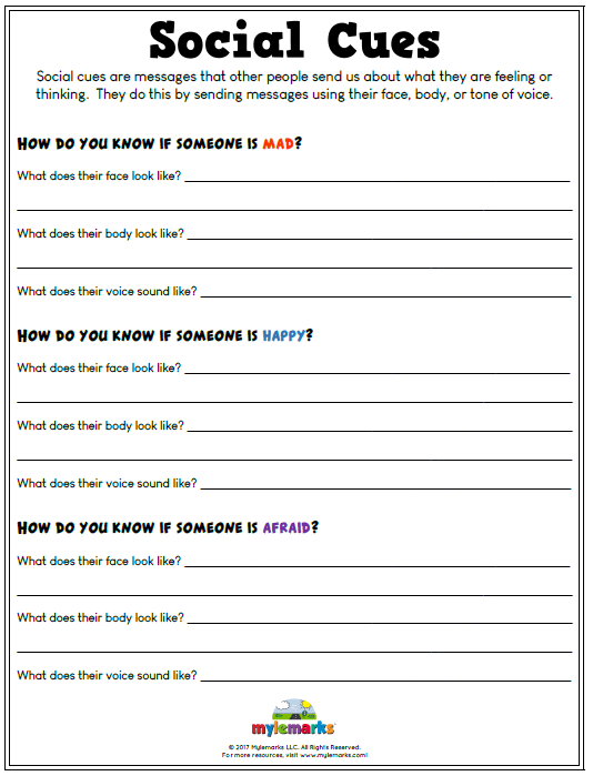 Social Skills Worksheets For Kids And Teens SkillsWorksheets