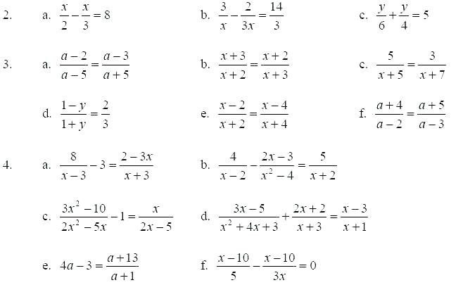 Solving Equations With Variables On Both Sides With Equations Worksheets