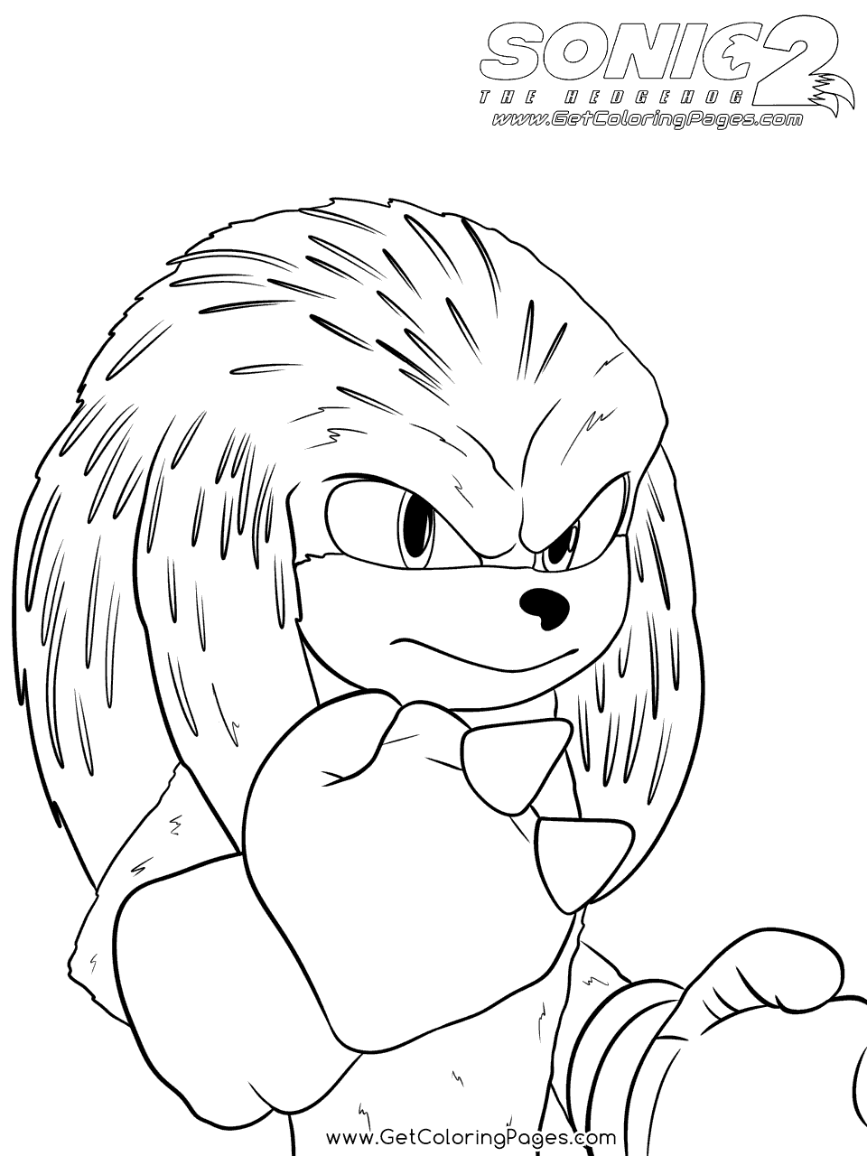 Free Coloring Pages Of Sonic The Hedgehog