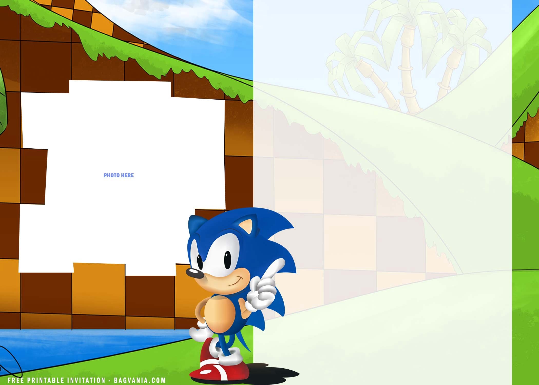 Sonic The Hedgehog Birthday Cards Printable Printable Birthday Cards