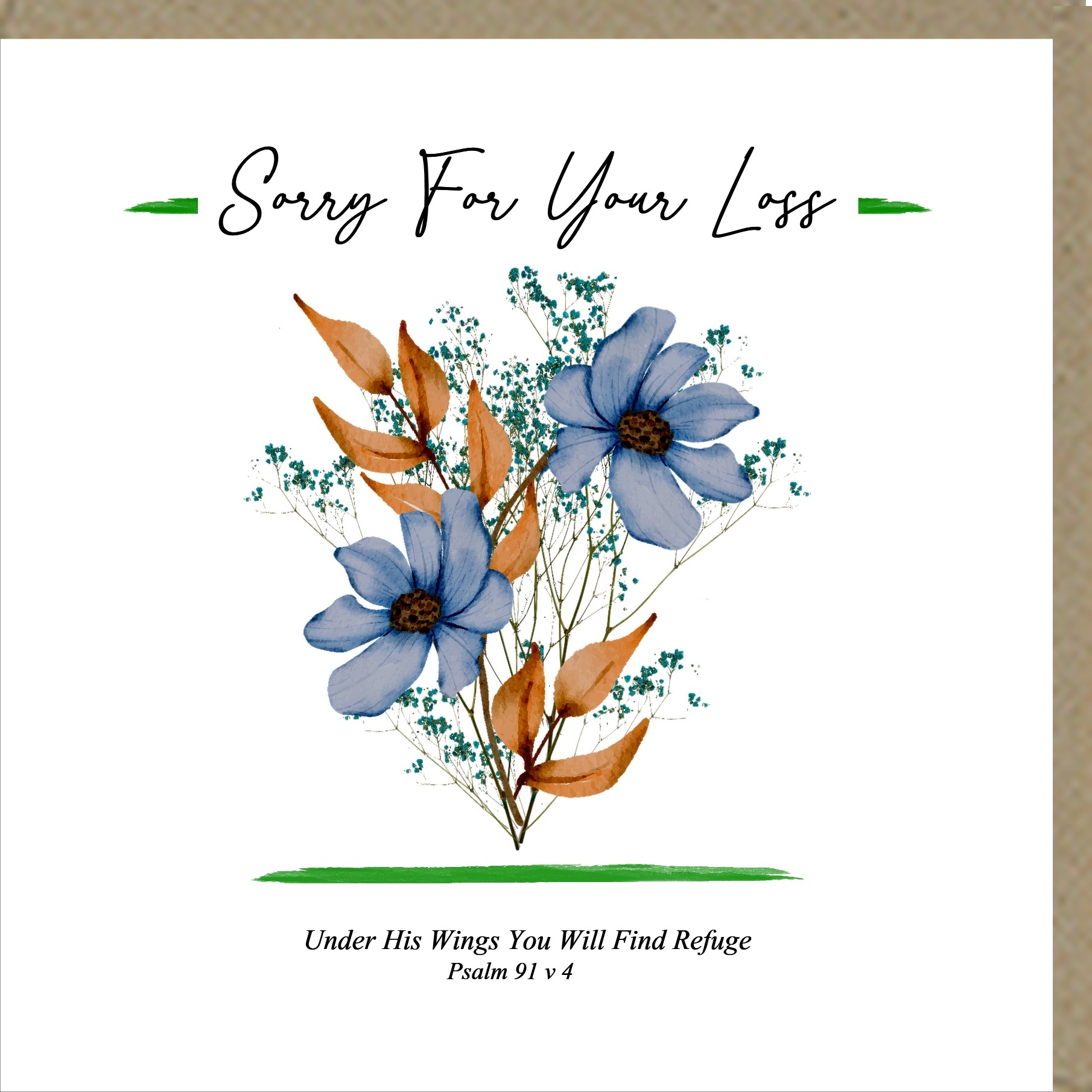 Sorry For Your Loss Greetings Cards The Christian Shop