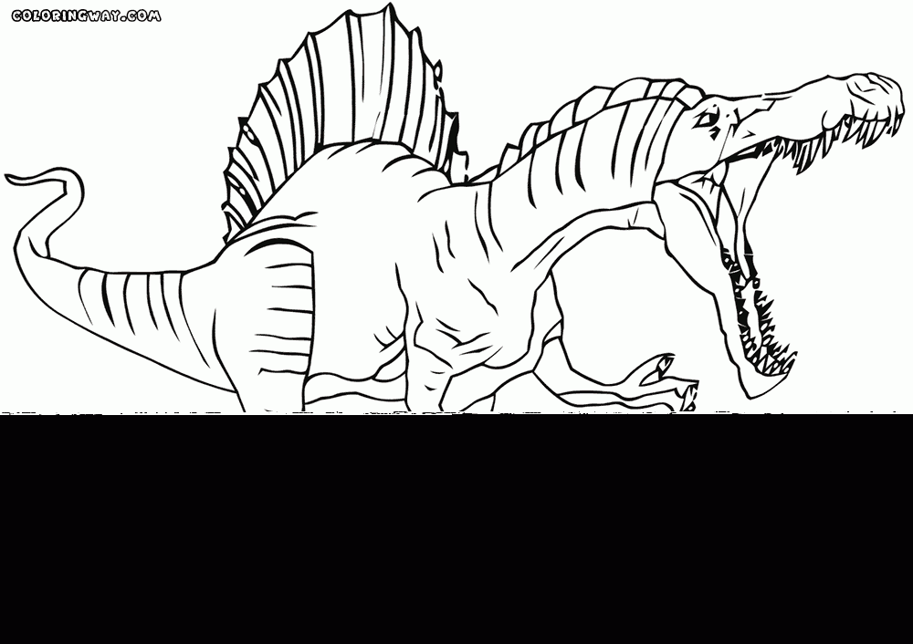Spinosaurus Coloring Pages Coloring Pages To Download And Print 