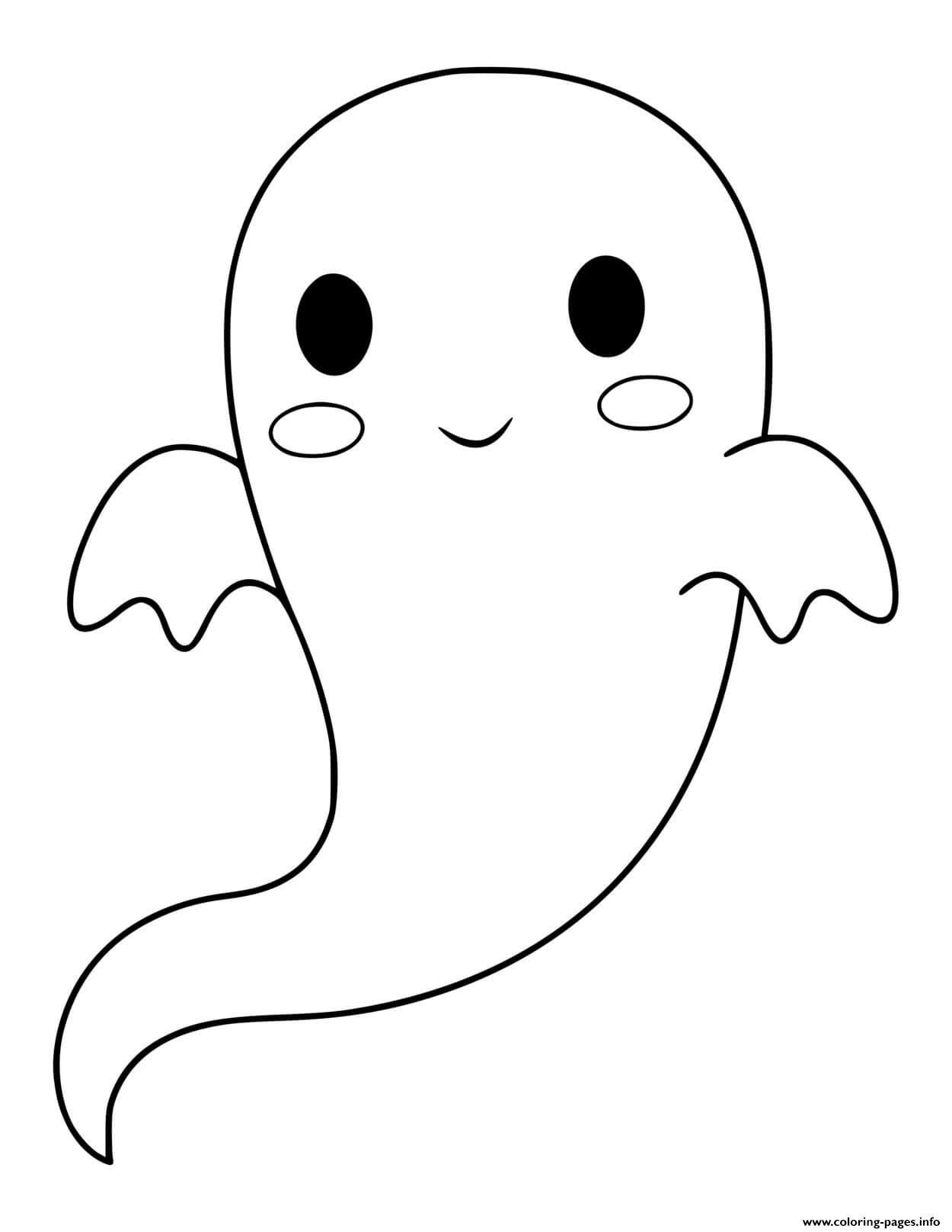 Spooky Fun Enhance Creativity With Cute Ghost Coloring Pages NgTalks