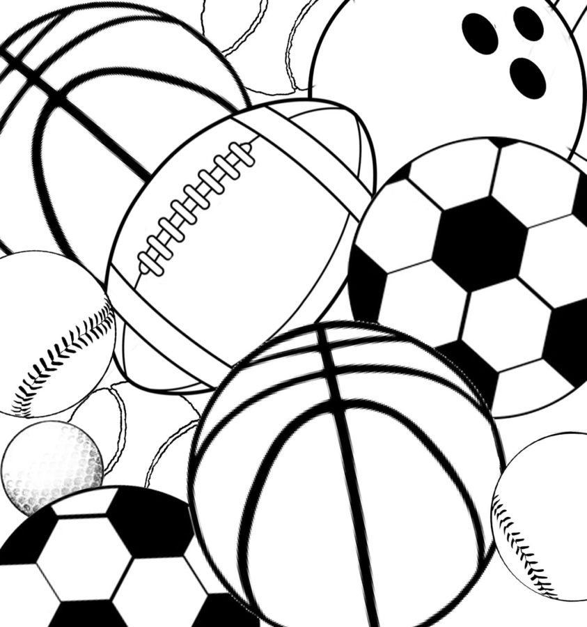 sports free coloring pages