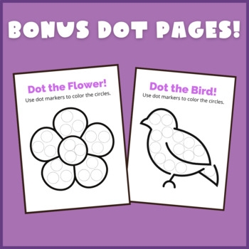 Springtime Preschool Bundle Printable Worksheets Preschool Activities
