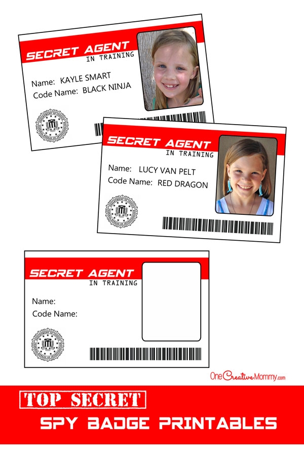 Spy Party Secret Agent ID Badge Ubicaciondepersonas cdmx gob mx