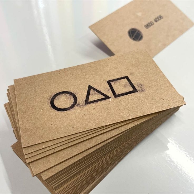 Squid Game Business Cards Reviving A Creative Trend