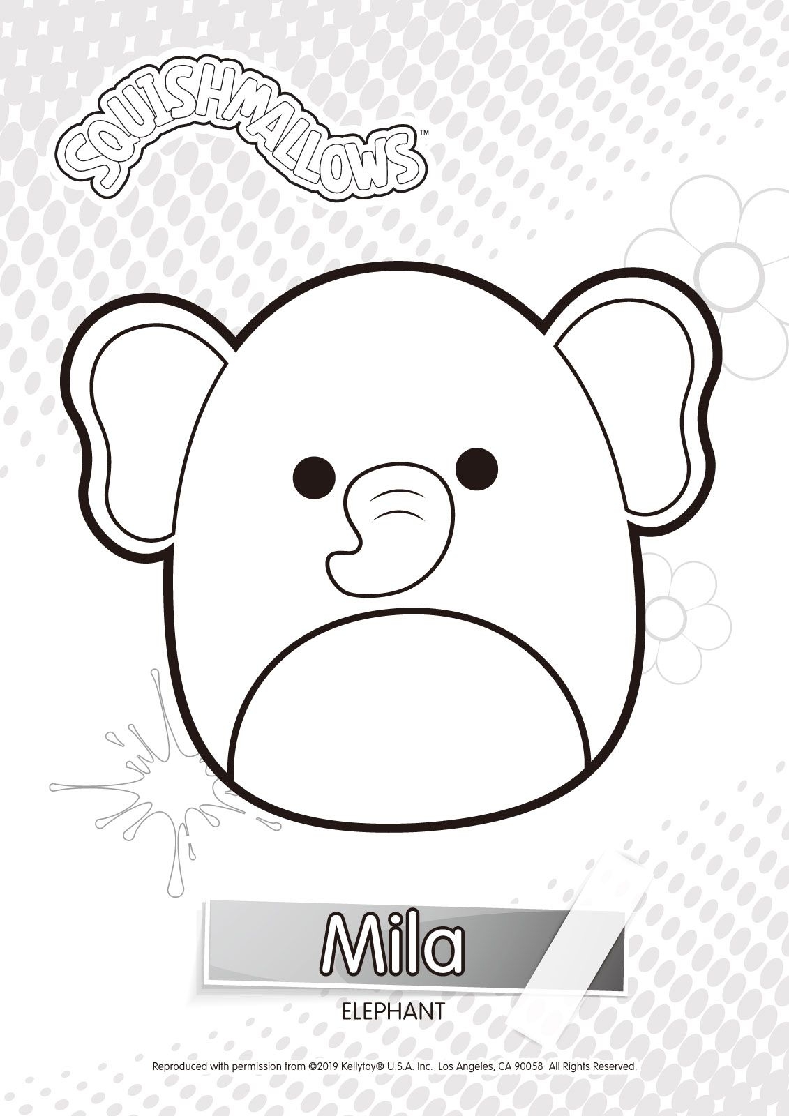 Squishmallow Coloring Pages Coloring Home