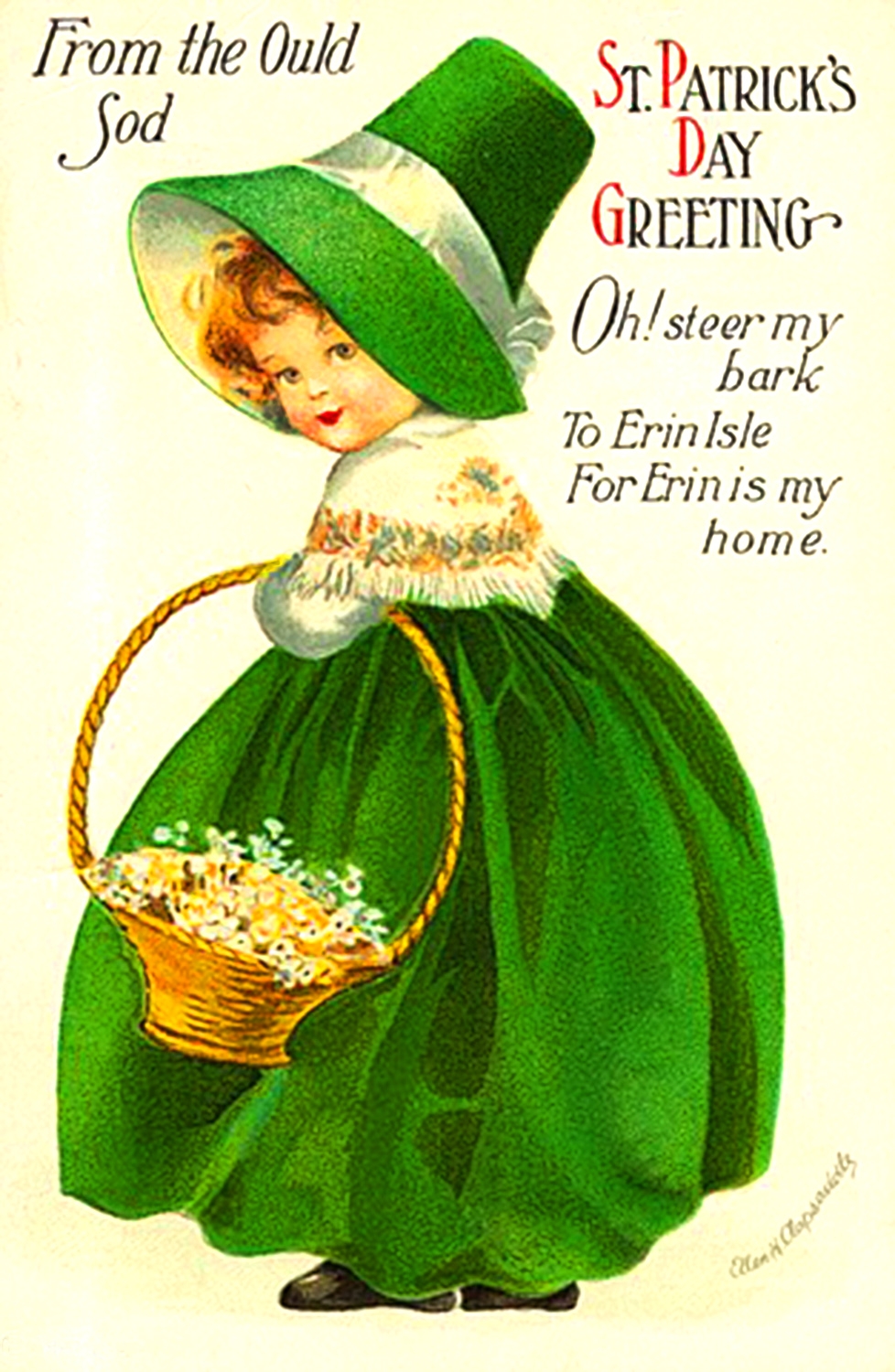 st patrick's day card printable