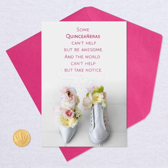 Stand Out Se orita Quincea era Card Greeting Cards Hallmark 