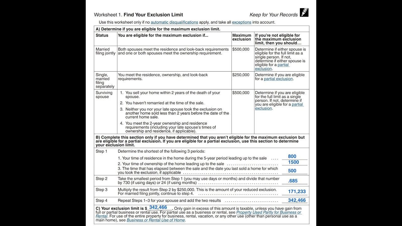 standard deduction for dependents worksheet