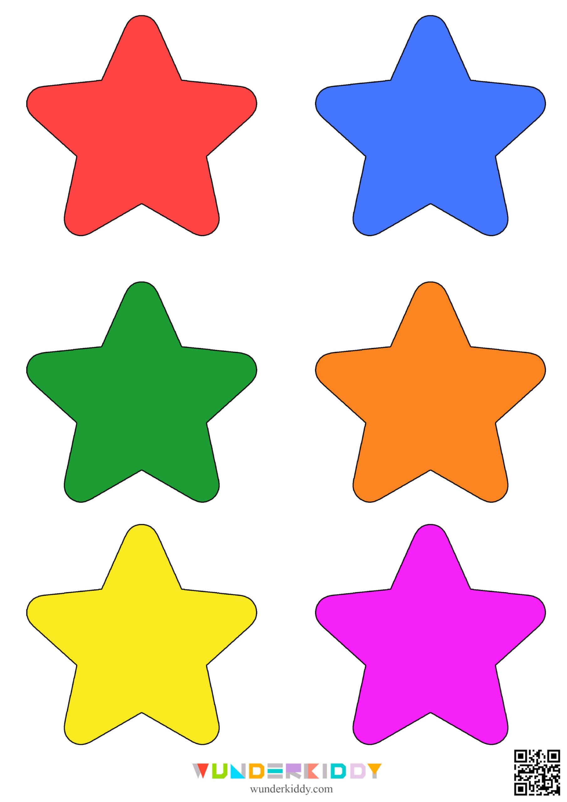 free printable star pattern