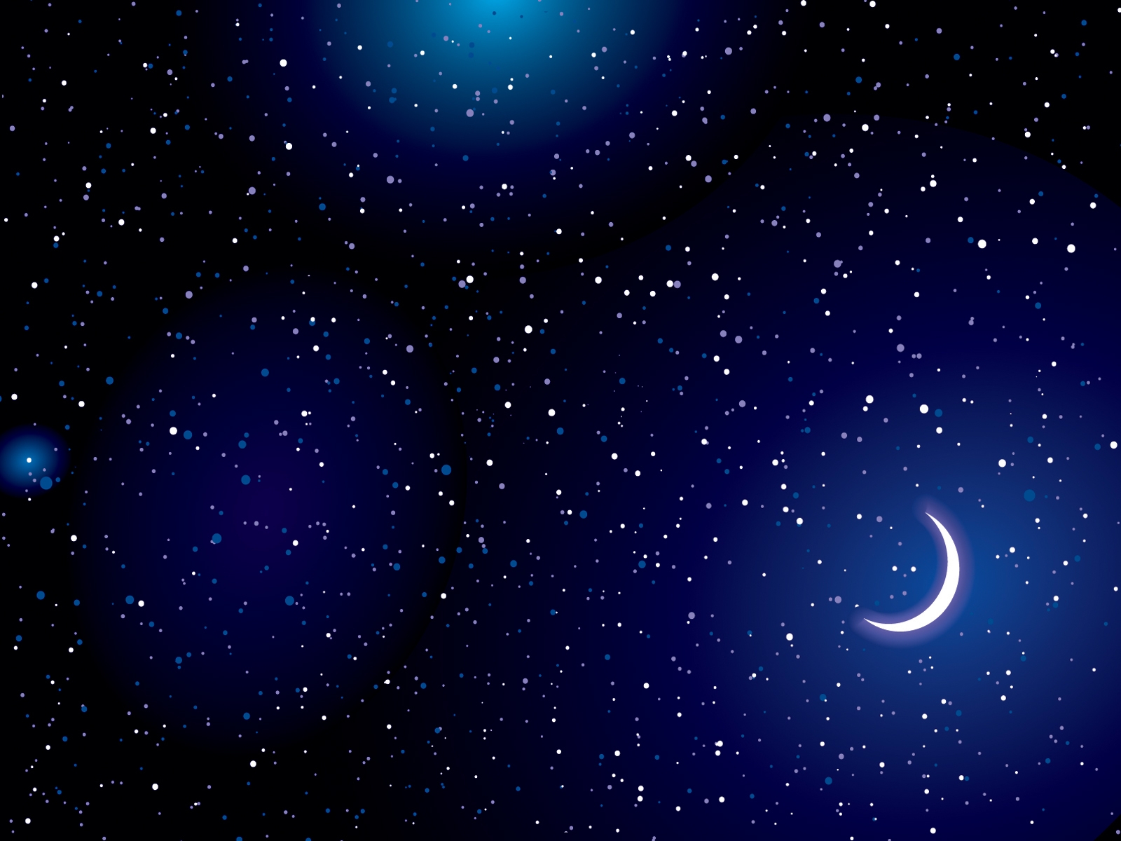 Stars On Dark Template Download Free PPT Backgrounds