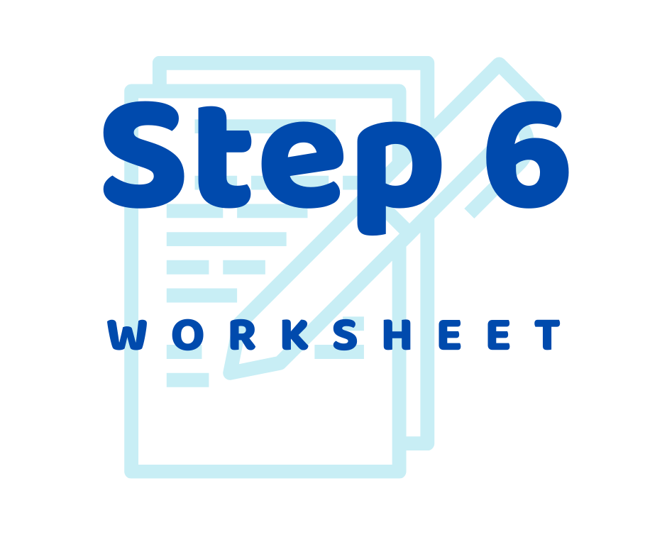 step two worksheet aa